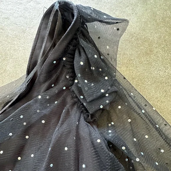 Zara One Shoulder Gemstone Dress - Picture 5 of 8